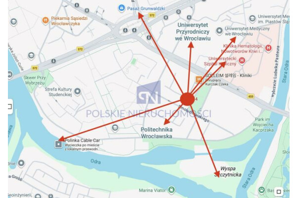 Wrocław, Śr&oacute;dmieście, Plac Grunwaldzki, Mariana Smoluchowskiego, 112 m&sup2; przy Placu Grunwaldzkim | 5 pokoi .
