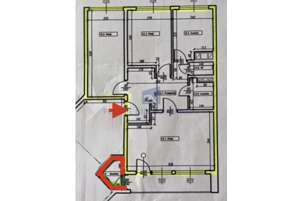 Wrocław, Fabryczna, Kozan&oacute;w, 3 pokoje, duża loggia i 2 kom&oacute;rki | Kozan&oacute;w